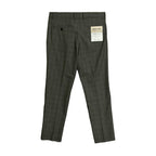 Kenneth Cole Dress Pants Men's 32"x29" Stretch Slim Fit Heather Gray Plaid