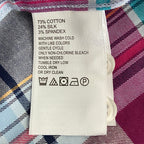 Tommy Bahama Men's XL "Lazlo Cheers Check" Shirt Silk Blend Stretch