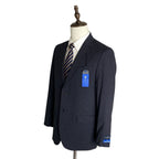 Nautica Sport Coat Men's 38R Modern Fit Active Lined Stretch Blue Check