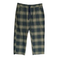 Pendleton Flannel Pajama Pant Men's XXL Elastic Drawstring Waist Green Plaid