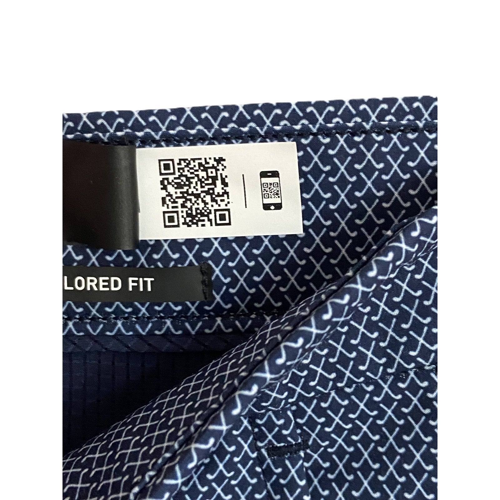 Ralph Lauren RLX Golf Shorts Men's 30W Tailored Fit Woven Navy Blue