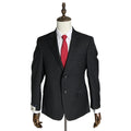 Tommy Hilfiger Suit Jacket Men's 38 Short Wool Blend Stretch Charcoal