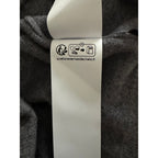 Boss H-Hemario Quarter Zip Sweater Men's 3XT Big & Tall Wool Cashmere Gray
