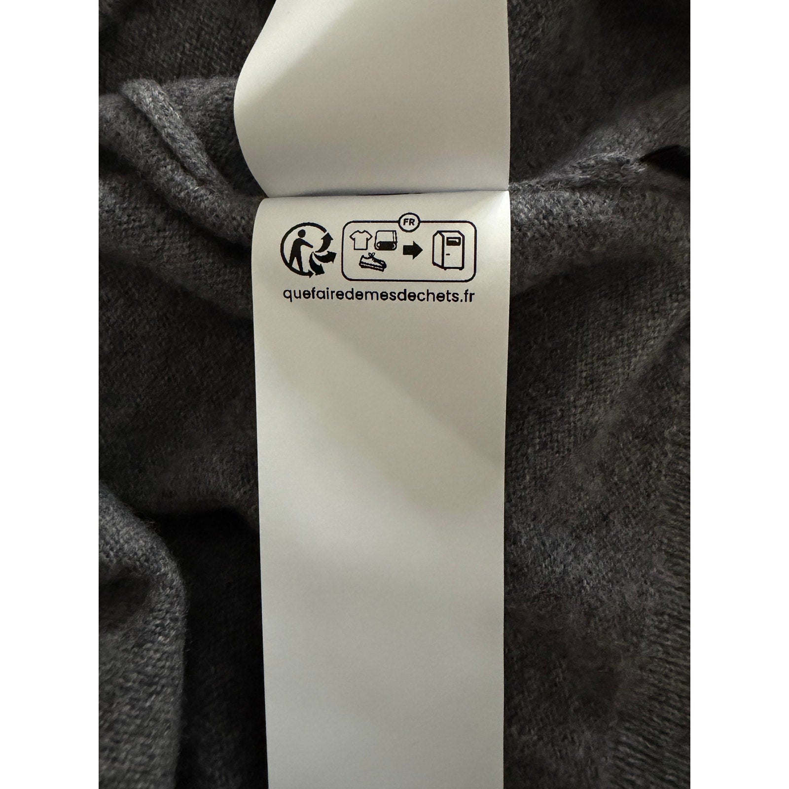 Boss H-Hemario Quarter Zip Sweater Men's 3XT Big & Tall Wool Cashmere Gray