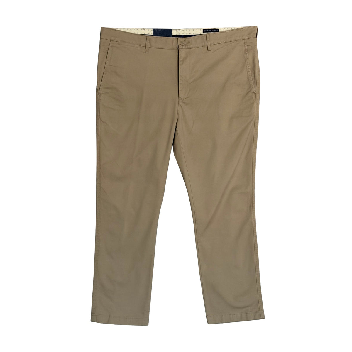 Daniel Cremieux Slim Fit Chino Men's 40"x30" Stretch Tapered Leg Khaki