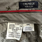 Daniel Cremieux Dress Pant Men's 44L Traveler Raw Hem Comfort Waist Tan