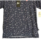 Breezy Polo Shirt Men's Small "The Kick Back Polo" Short Sleeve Stretch Navy