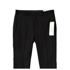 Calvin Klein Dress Pant Men's 36"x32" Slim Fit Stretch Waistband Solid Black