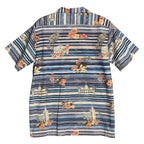 Daniel Cremieux Shirt Men's Medium Martinique Collection Camp Shirt