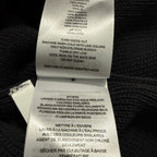 Michael Kors Polo Shirt Men's Large Short Sleeve Knit Cotton Black