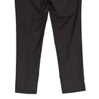 Calvin Klein Dress Pants Men's 36"x30" Slim Fit Jerome Flat Front Black