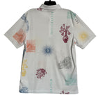 Travis Mathew Shirt Men's Large "Passport Polo" Lightweight Stretch White
