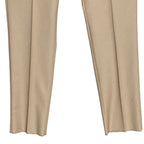 Ted Baker London Joey Pant Men's 38R Wool Dress Pant Solid Tan Raw Hem