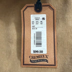 Daniel Cremieux Corduroy Pants Men's 36"x36" Straight Fit Stretch Wheat