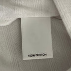 Daniel Cremieux Polo Shirt 38 Men's Medium Supima Cotton Shirt White Stripe