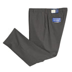 Nautica Ceylon Dress Pant Men's 42x32 Flat Front Active Stretch Dark Grey