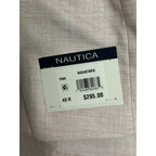 Nautica Sport Coat Men's 40 Regular Modern Fit Active Stretch Light Pink