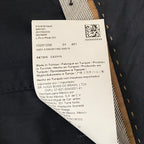 Boss Dress Trousers Men's 38x32 Wool/Silk/Linen Blend Pleated Cuffed Blue