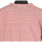 Michael Kors T-Shirt Men's Large Long Sleeve Crew Neck Linen Dusty Rose