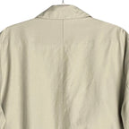 Calvin Klein Trench Coat Men's Medium Classic Style Raincoat Abbey Stone