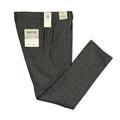 Kenneth Cole Dress Pants Men's 32"x32" Slim Fit Stretch Dark Grey Check