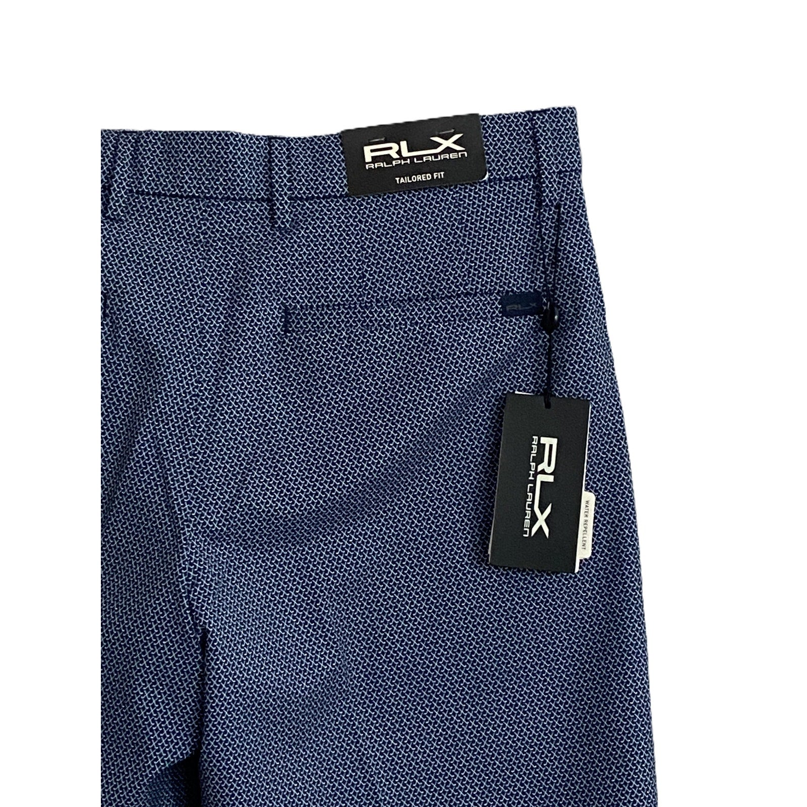 Ralph Lauren RLX Golf Shorts Men's 40W Tailored Fit Woven Navy Blue