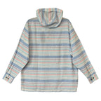 Tommy Bahama Shirt Men's XL Sand Linen Los Bellos Stripe Baja Bright Peach