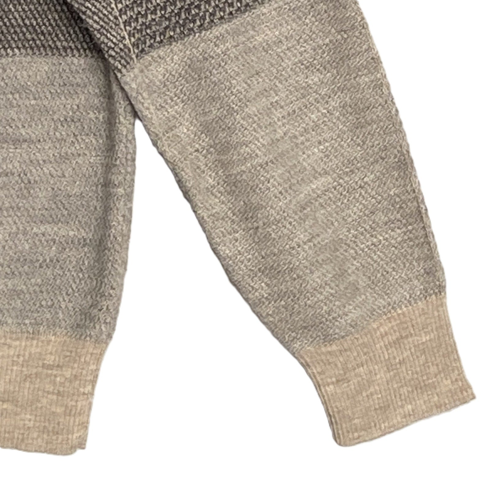 Daniel Cremieux Knit Sweater Men's XL Crew Neck Alpaca Wool Blend Oatmeal