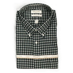 Roundtree & Yorke Gold Label Men's 18 33 Button Down Twill Dress Shirt Green